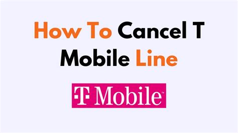 How to cancel a tmobile line - The easiest way to cancel a T-Mobile plan is by dialing 6-1-1 from a T-Mobile phone and saying, "Cancel Service" at the voice prompt. The automated system will connect you …